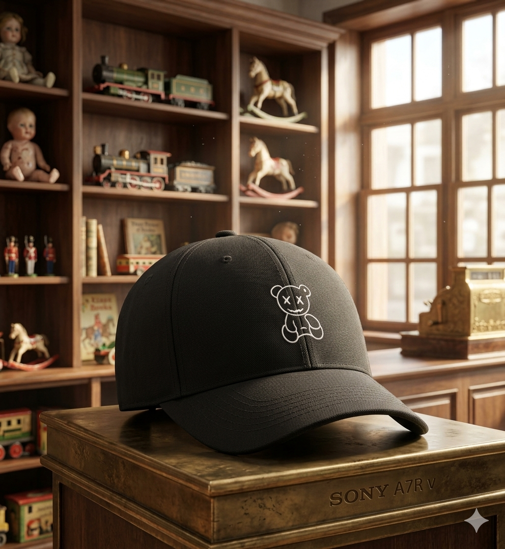Broken Teddy Cap